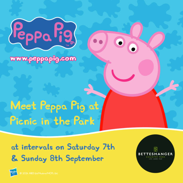 Don't forget! This weekend you can join us and Meet Peppa Pig 🐽

Bring your picnics and make the day with us here at Betteshanger Country Park, with Peppa available to meet at intervals in the morning or afternoon. 

Tickets available via our website; link in our bio 🔗

#peppapig #dayout #dealkent #visitdeal #familyday #weekend #sandwichkent #visitkent